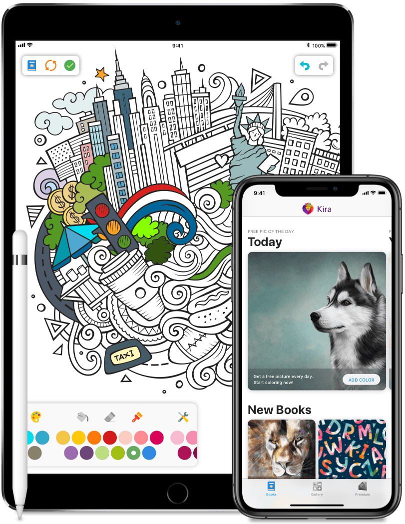 Frida Coloring Book App for Children
